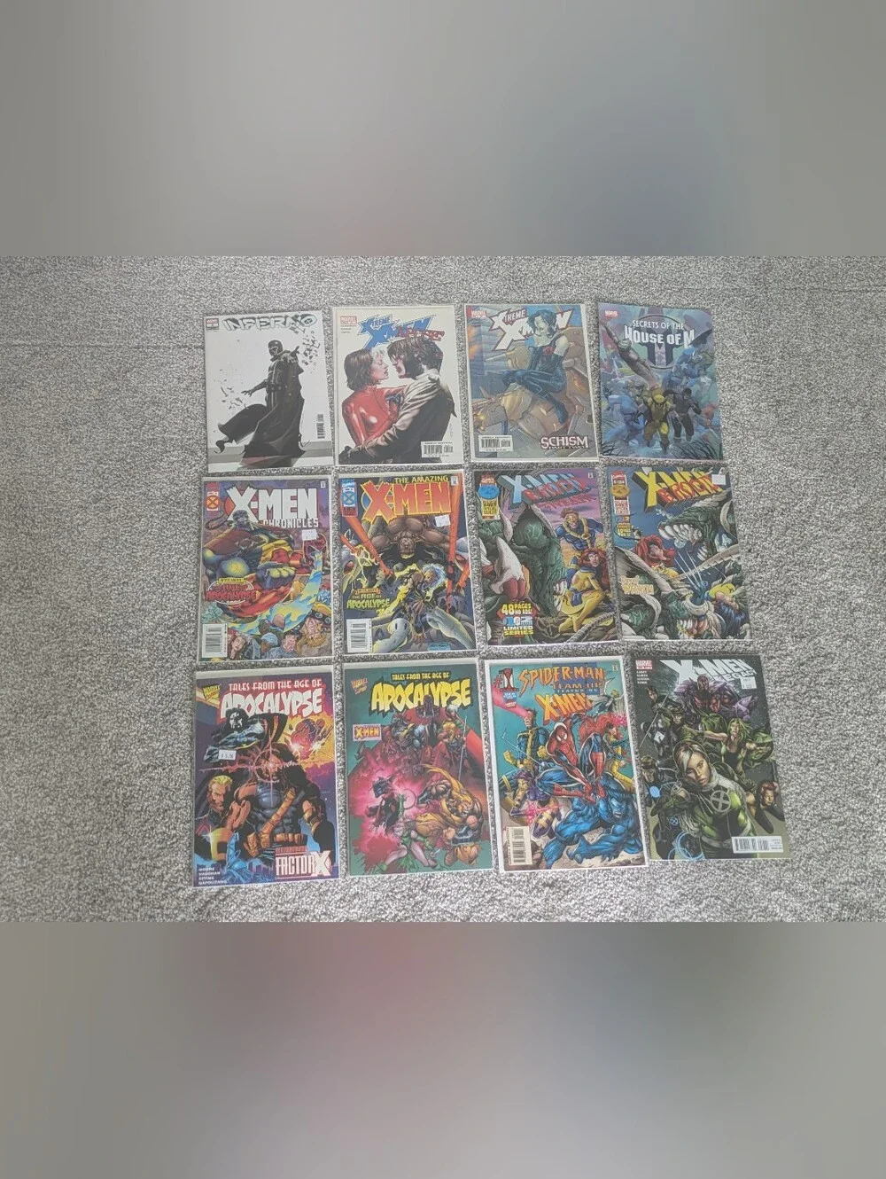 HUGE X-Men Marvel Comics Lot (49) No Duplicates Uncanny Age of Apocalypse XTreme